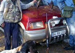 Sakarya'da kaçak avcılara ceza yağdı