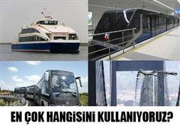 En çok hangisini kullanıyoruz?