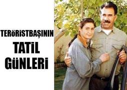 Teröristbaşının tatil günleri!