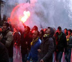 TFF'yi protesto ettiler!