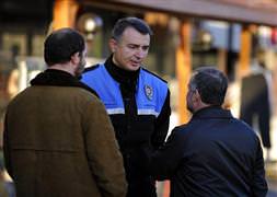 İlçenin tek polisi
