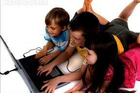 İnterneti en çok çocuklar kullanıyor