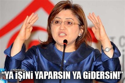 Ya işini yaparsın ya gidersin