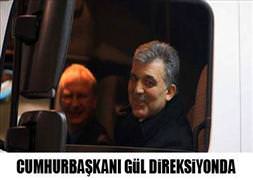 Başkomutan direksiyonda