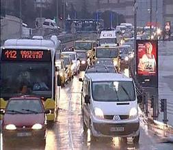 Yağmur trafiği felç etti!