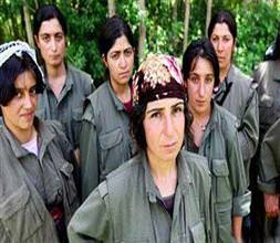 PKK kadın militanları kullanıyor!