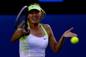 Açık'ta Sharapova çeyrek finalde