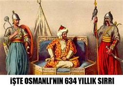 İşte 634 yıllık sır!