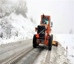 541 köy yolu ulaşıma kapandı