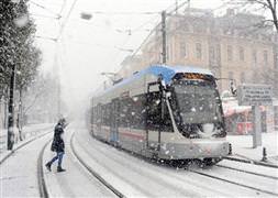 İstanbul'da ilçe ilçe kar kalınlıkları!