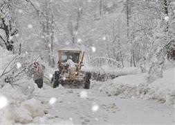 Giresun'da 402 köy yolu ulaşıma kapalı