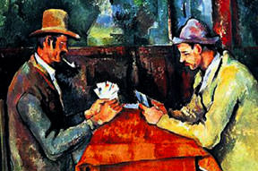 Kart Oyuncuları'na bir servet