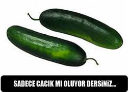 Sadece cacık olmuyor