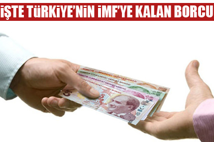 İşte Türkiye'nin IMF'ye kalan borcu