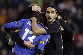 Topal attı Valencia kazandı