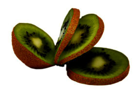 Kiviyi elma ile yumuşatın