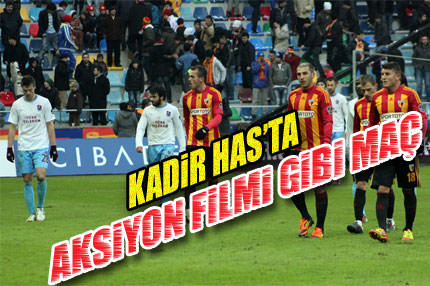 Aksiyon filmi gibi maç