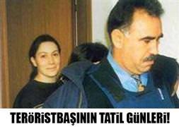 Teröristbaşının tatil günleri