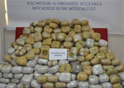 Kayseri'de 354 kilo toz esrar ele geçirildi