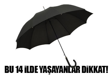 Meteorolojiden yağış uyarısı