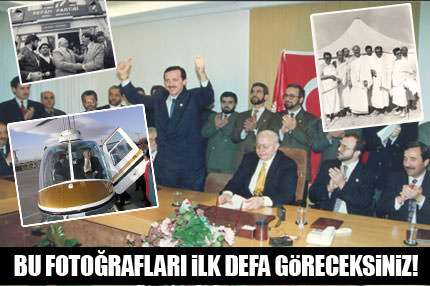Erbakan'ın bilinmeyen fotoğrafları