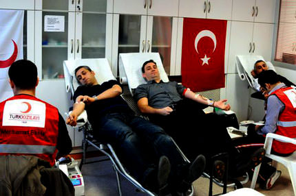 iGDAŞ çalışanları 320 ünite kan verdi