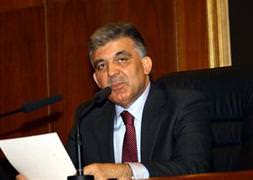 Cumhurbaşkanı Gül gündemi değerlendirdi