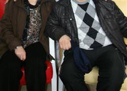 Böbrek bağışlayan aileye ziyaret