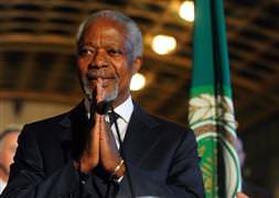 BM temsilcisi Kofi Annan Suriye'de