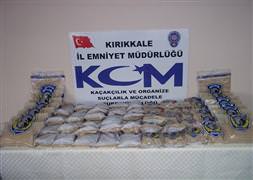Kırıkkale'de 40 kilo eroin yakalandı
