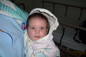 Rüya bebek donmak üzereyken bulundu