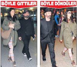 Dubai'den aynı taytla döndü