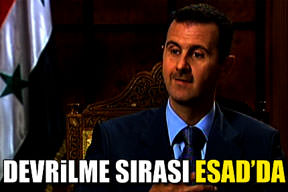 Devrilme sırası Esad'da