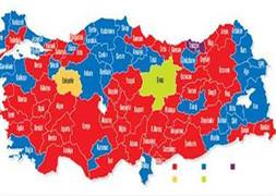 İşte Türkiye'nin taraftar haritası