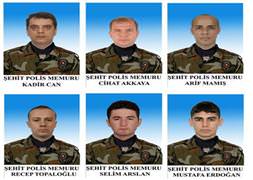 Şehit olan polislerin isimleri açıklandı