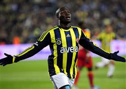 Moussa Sow böyle çok mutlu!