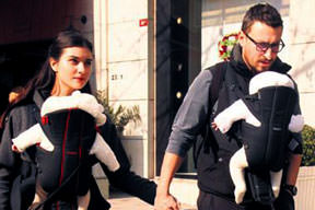 Tuba'nın ikizleri güneşi gördü