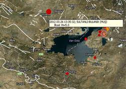 Muş'ta 5 şiddetinde deprem!