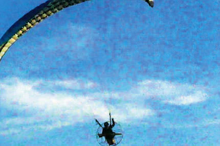 Saniye saniye düşüş anı...