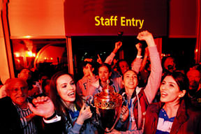 Aldım! Bir daha bırakmam!