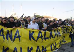 Fenerbahçeliler Çağlayan'da...
