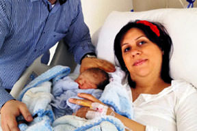 Hayri baba dede oldu