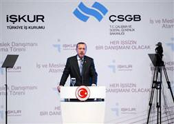 Erdoğan'dan nezaket dersi