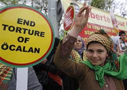 Avrupa'nın göbeğinde PKK eylemi!