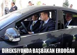 Başbakan Erdoğan elektrikliyi denedi