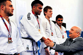 Judodan 13 madalya geldi