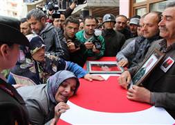 Rizeli şehidin vasiyeti yerine getirildi