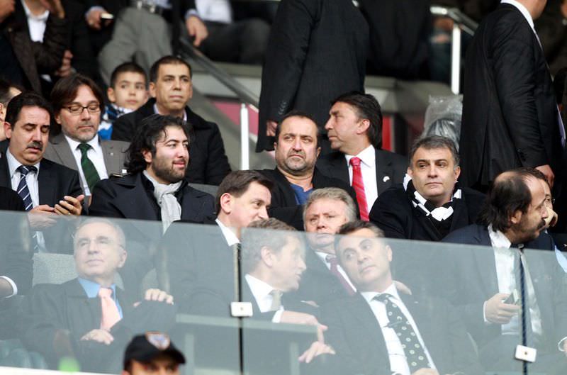 Başkanlar maçı birlikte izledi