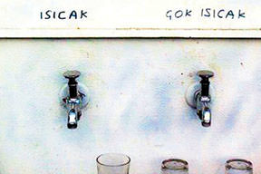 İşte su makinesi