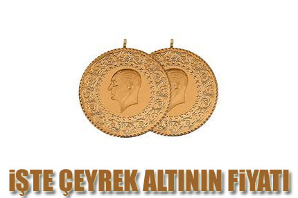 İşte çeyrek altının fiyatı